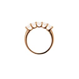 Veretta Suspended Oro Rosa 5 Diamanti da 0.20ct