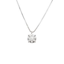 Girocollo veneta Punto Luce Simple Diamante 0.70ct/0.80ct