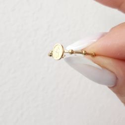Anello Rosario Madonnina Oro Giallo