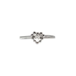 Easy Love Diamond White Gold Solitaire Ring