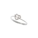 Anello Solitario Easy Love Diamante Oro Bianco