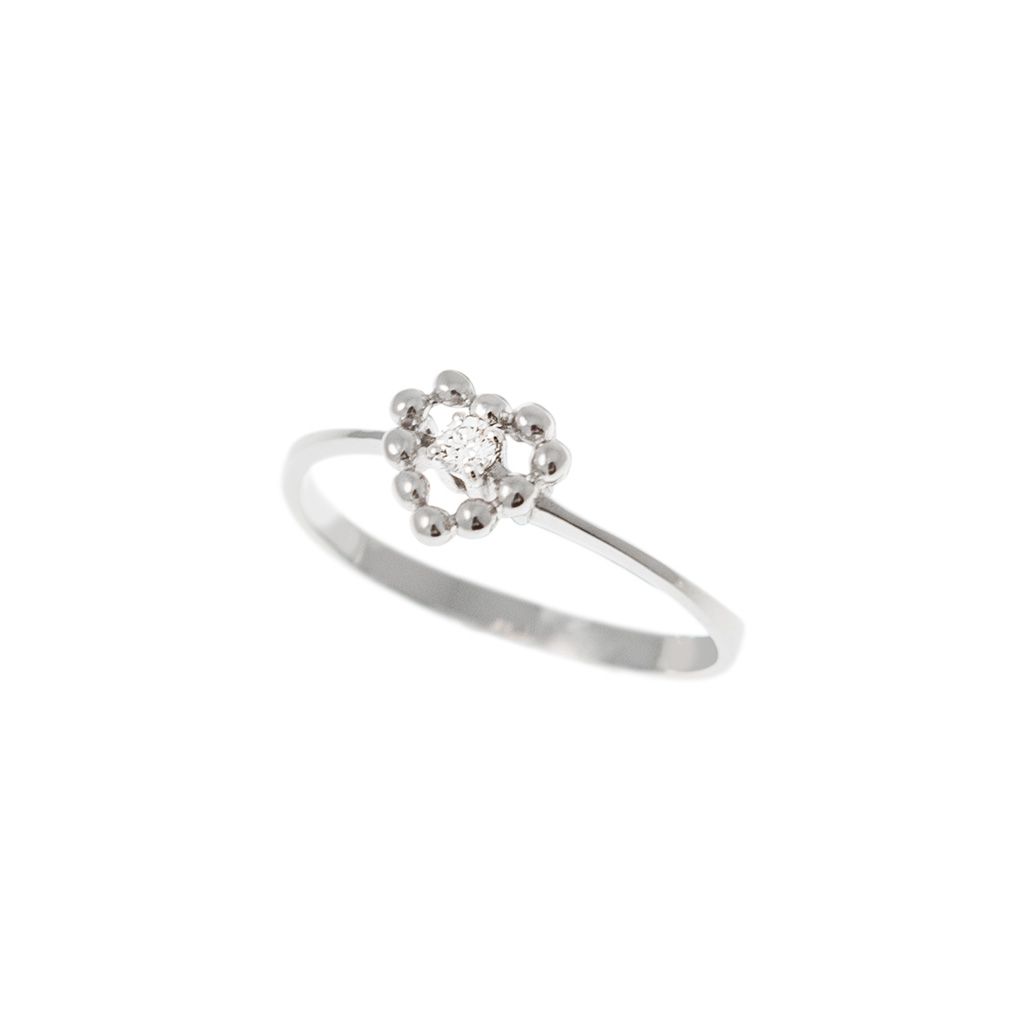 Easy Love Diamond White Gold Solitaire Ring