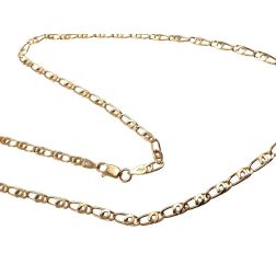 Collana 50cm maglia Tigre laterale
