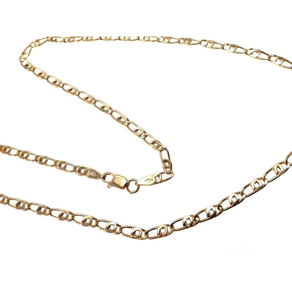 Collana 50cm maglia Tigre laterale