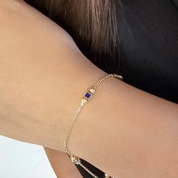 Bracciale Bandierine Nautiche smaltate foto indossata