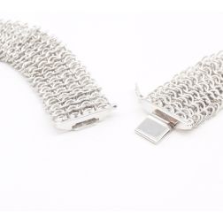 Collana Magnificent Oro Bianco 19.20mm