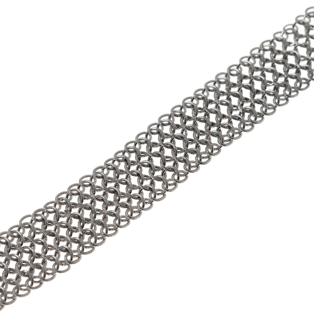 Magnificent White Gold Necklace 14mm