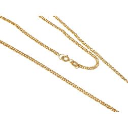 Collana Tigre 50cm x 2mm in Oro Giallo