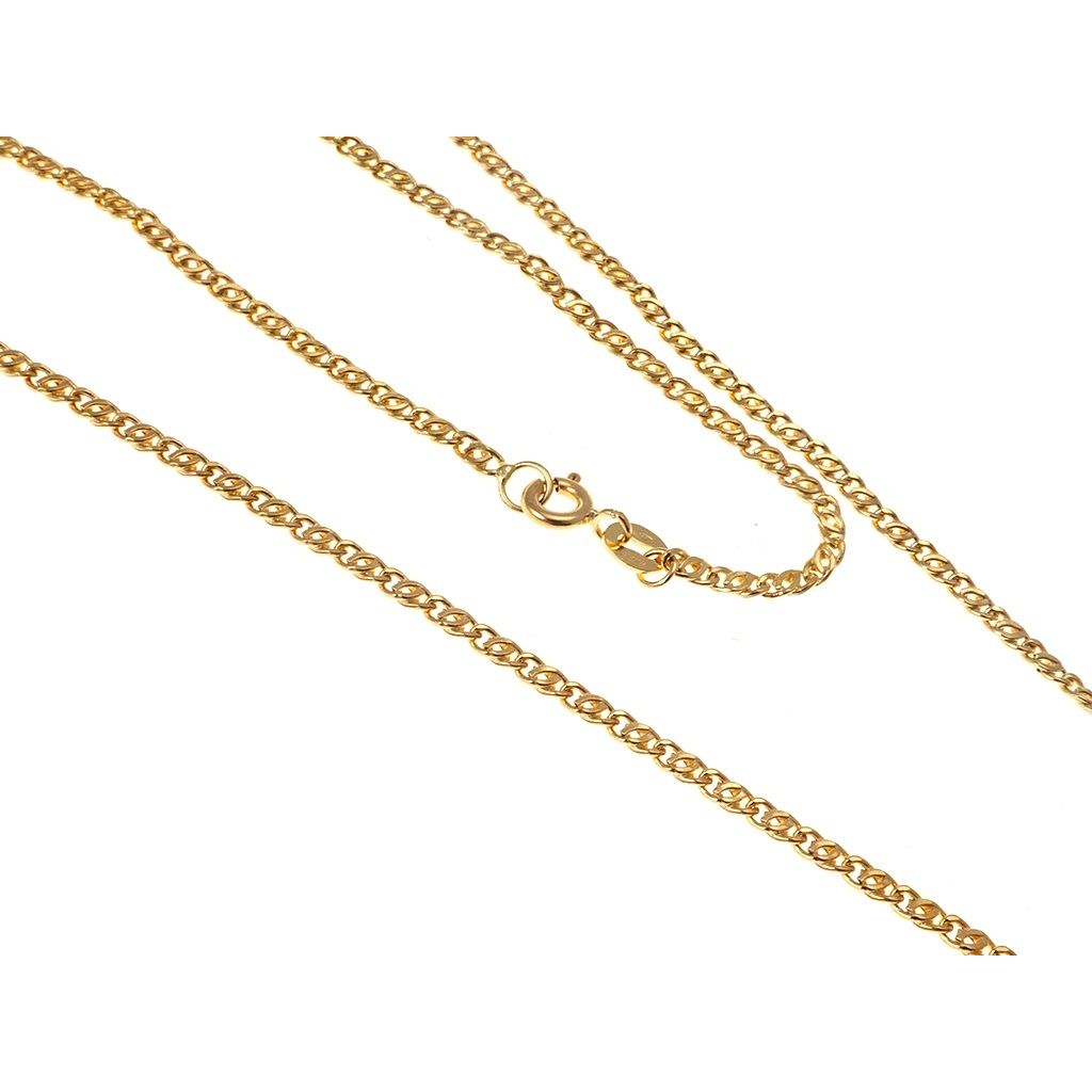 Collana Tigre 50cm x 2mm in Oro Giallo