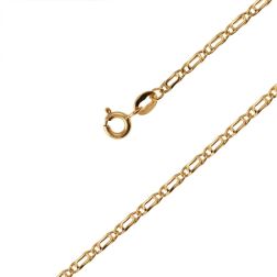 Collana 50cm Pernice in Oro Giallo