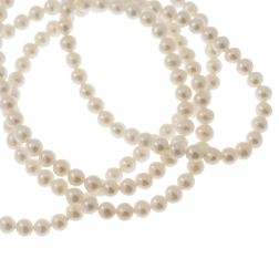 Collana Lunga 89cm Perle Bianche senza chiusura