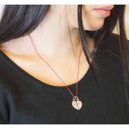 Medaglia dell'amore cuore grande in bianco