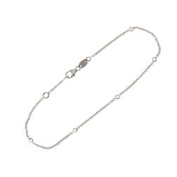 Photo of worn Bracelet "Gocce di Luce" 2.50mm