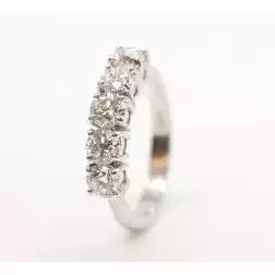 Veretta 5 Diamanti Certificati GIA da 30 punti