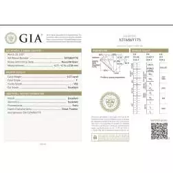 Veretta 7 Diamanti Certificati GIA da 25 punti