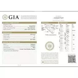 Veretta 7 Diamanti Certificati GIA da 25 punti