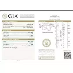 Veretta 7 Diamanti Certificati GIA da 25 punti