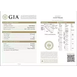 Veretta 7 Diamanti Certificati GIA da 25 punti