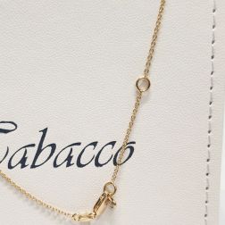 Heart and zircons Necklace