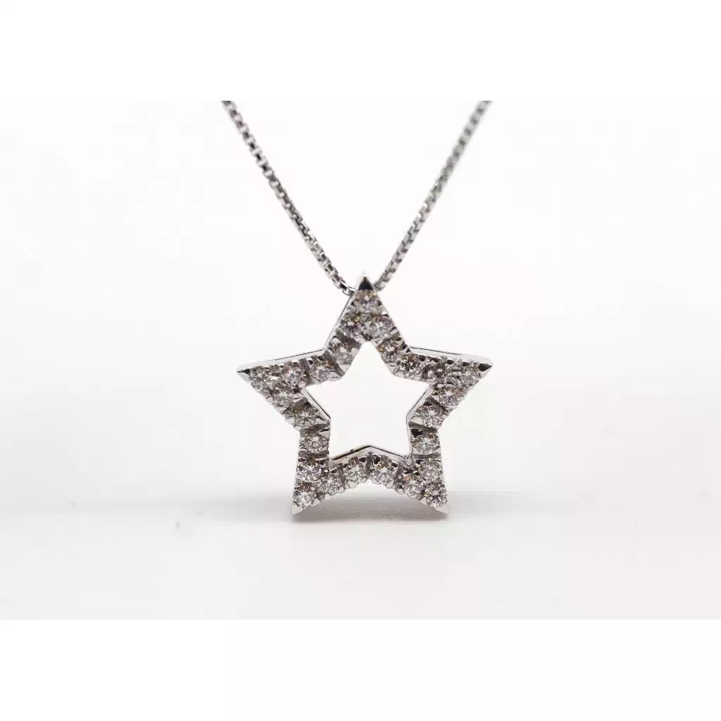Collana Stella 24 Diamanti