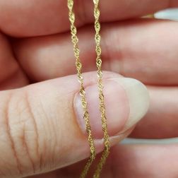 Singapore Bracelet yellow gold