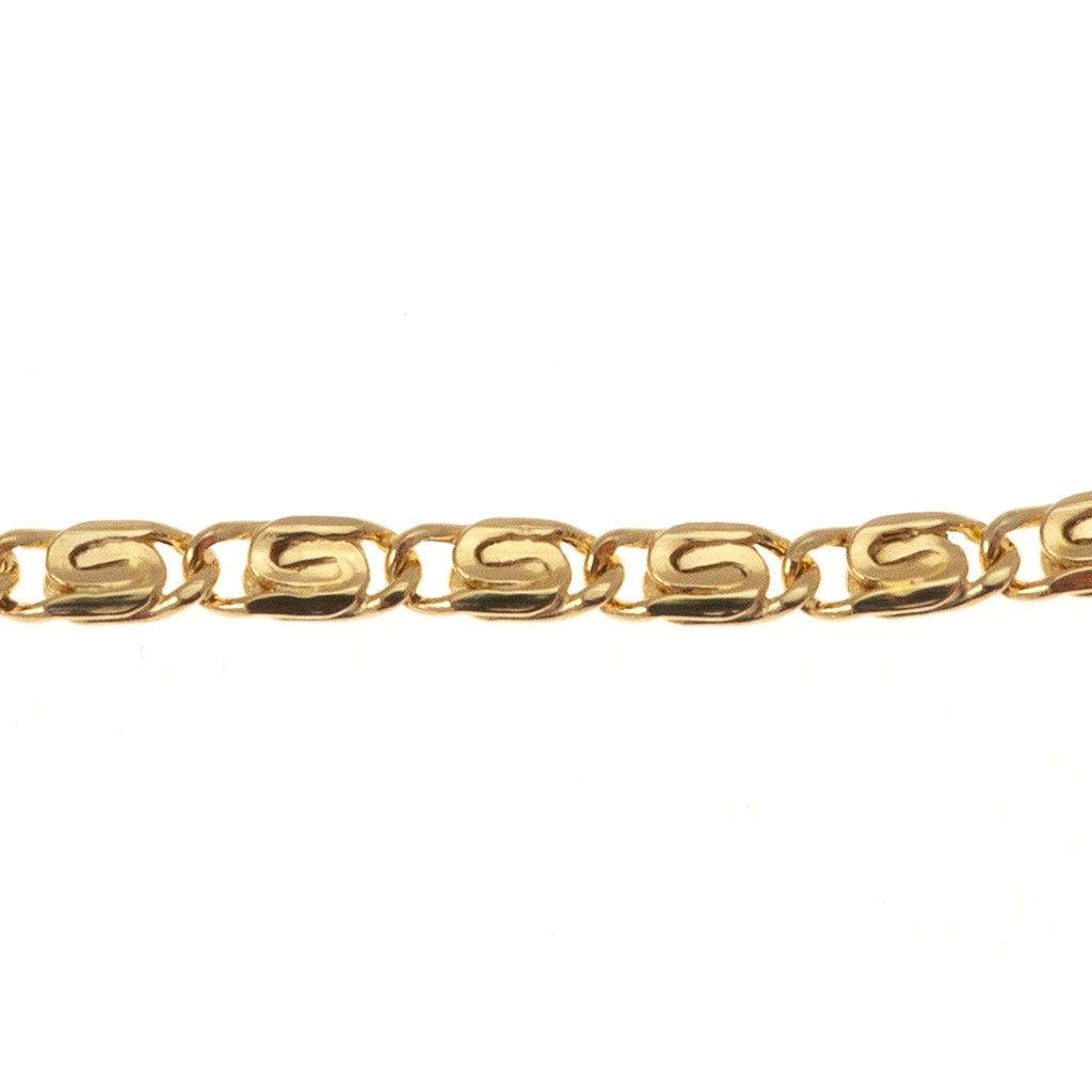 Bracciale lumachina sfaccettata x 3mm