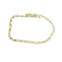 Bracciale lumachina sfaccettata x 3mm