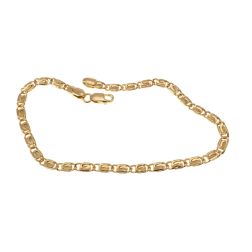 Bracciale lumachina sfaccettata x 4.4mm