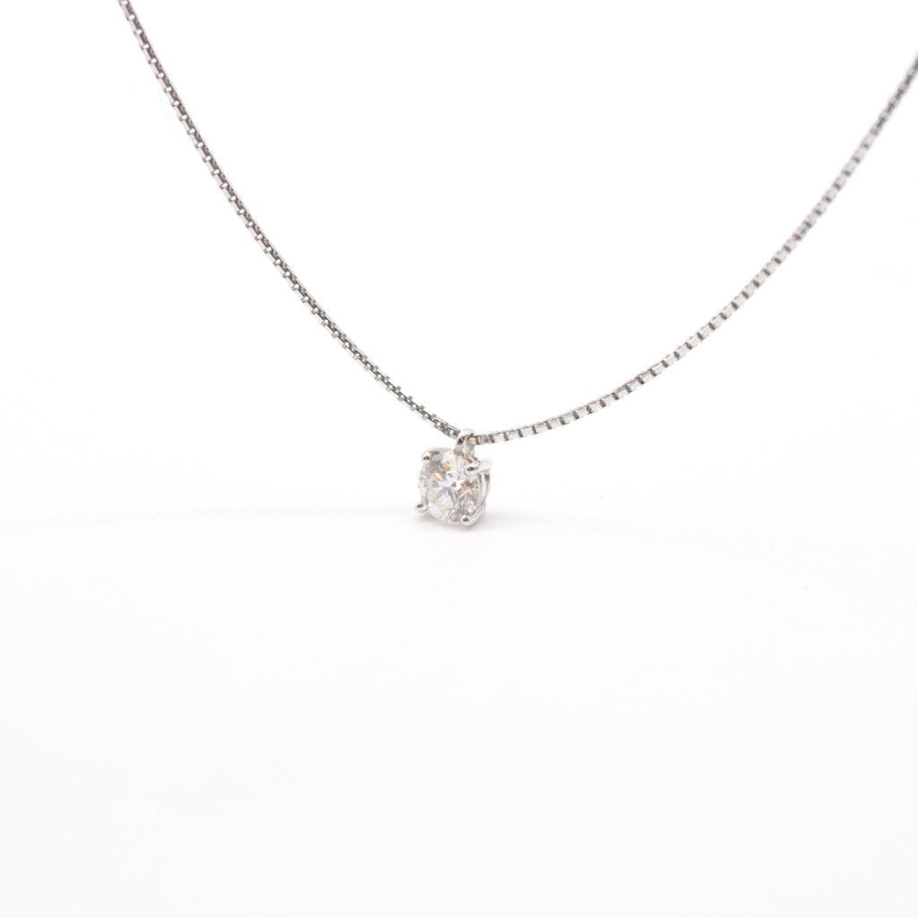 Girocollo veneta punto luce simple Diamante 0.45ct/0.50ct