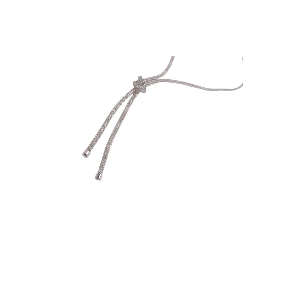 Collana Girocollo Lariat con zirconi