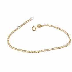 18kt Yellow Gold Traversino Bracelet