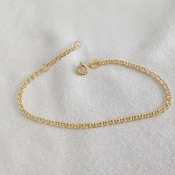 18kt Yellow Gold Traversino Bracelet