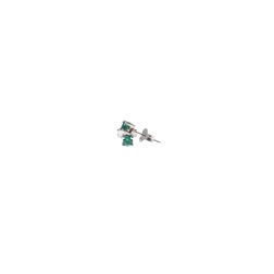 Orecchini Punto Luce Simple Smeraldi 0.25ct