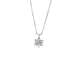 Girocollo Punto Luce Sole di Diamante