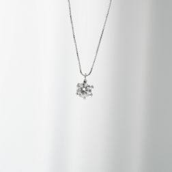 Diamond Sun Light-Point Necklace