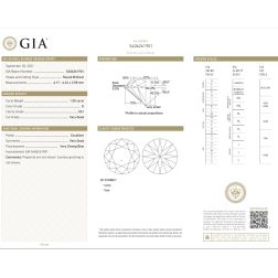 GIA Diamond 1ct D VS1