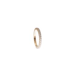 Veretta Eternity Diamanti da 2mm in Oro Rosa