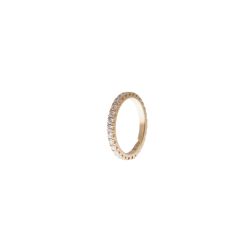 Veretta Eternity Diamanti da 2mm in Oro Rosa