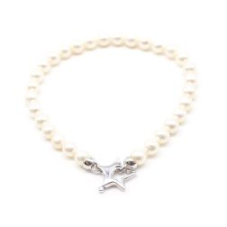 Bracciale perle e stella