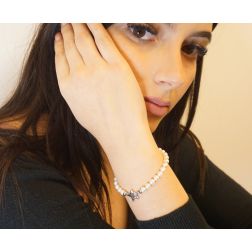 Bracciale perle e stella