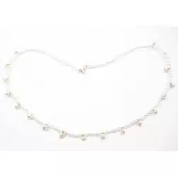 Collana charms di perle