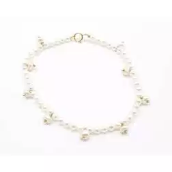Bracciale charms di perle
