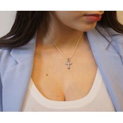Cross with central zirconia