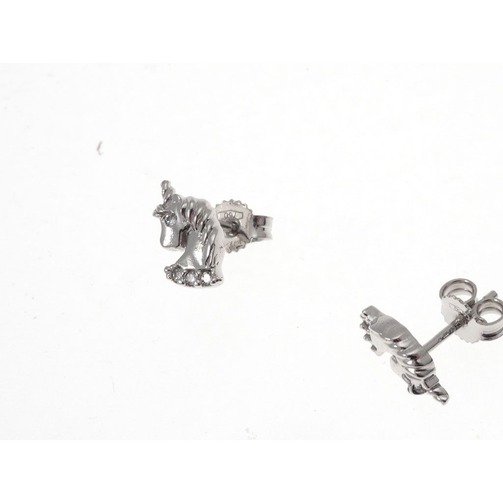 Unicorn-shaped earrings