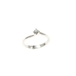 Solitaire ring Panarea 0.10ct