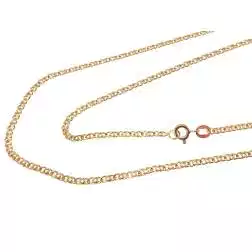 Collana maglia tigre 50cm x 2mm in oro giallo