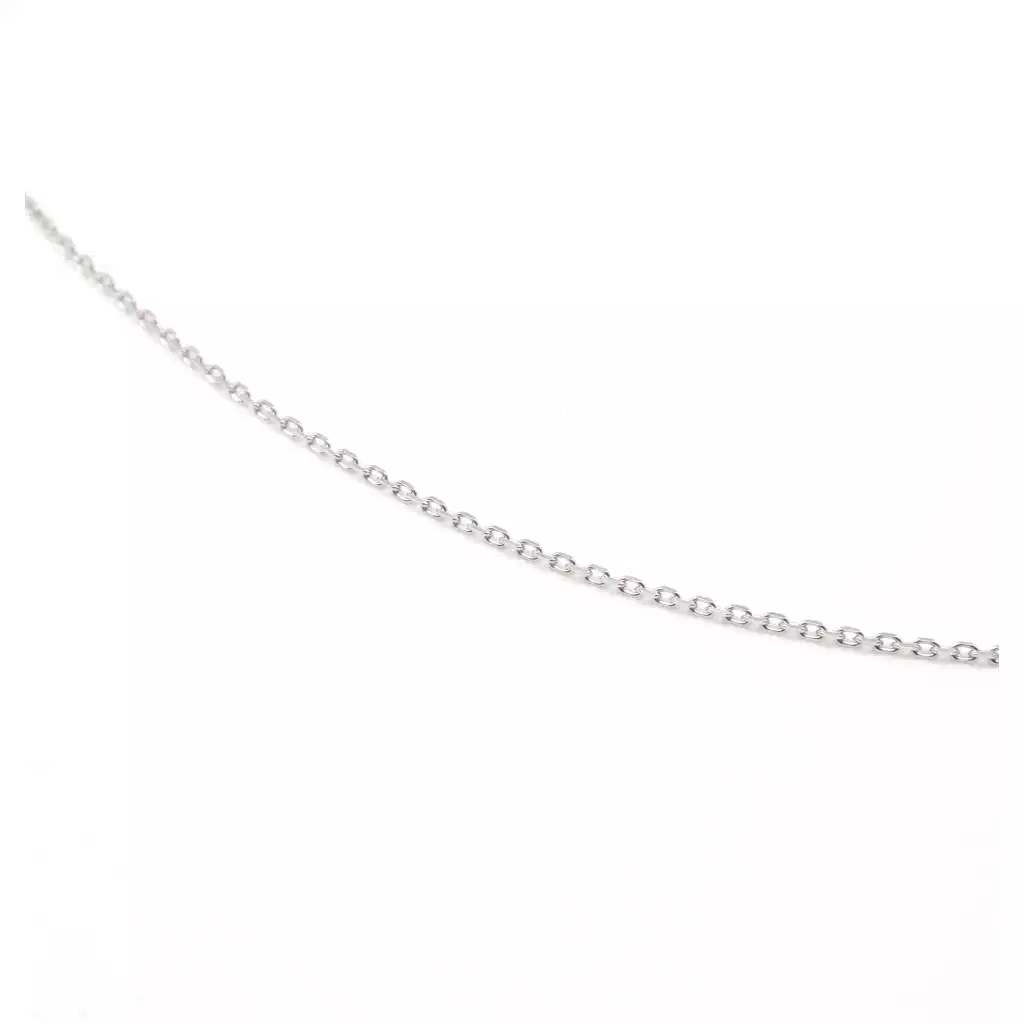 Collana Forzatina in oro bianco 50cm