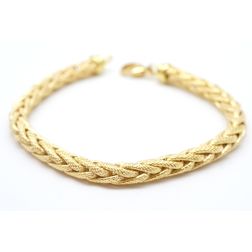 Bracciale Palmier Interamente Godronato Grande