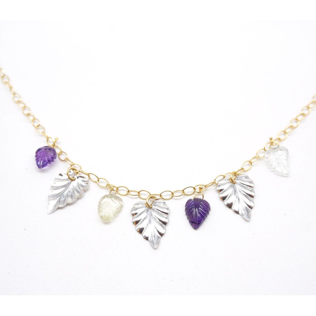 Feather necklace