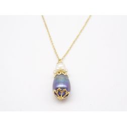 Pearls pendant necklace